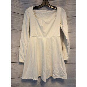 HYZ Long-Sleeved Athletic Mini Dress with Shorts Size M